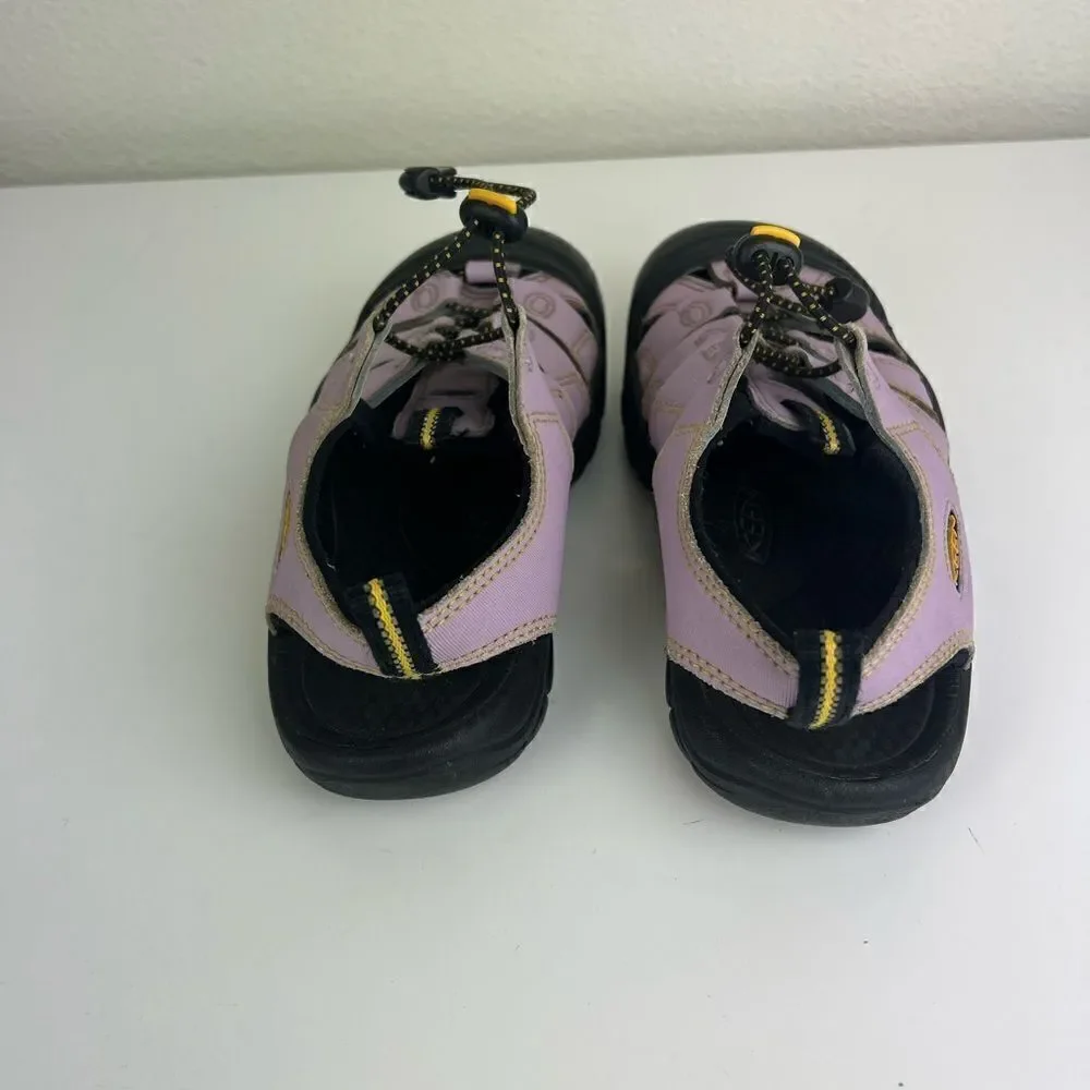 KEEN Newport H2 Girls Size 2 Waterproof Sports Sandals Purple Heart